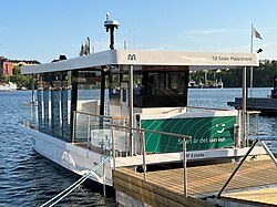 ภาพของเรือเฟอร์รี่โดยสารพลังงานไฟฟ้า MF Estelle