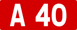 ทางหลวง A40