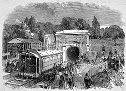 รถไฟระบบลมคริสตัลพาเลซ