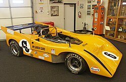 รถ McLaren M8D Can-Am สีส้ม