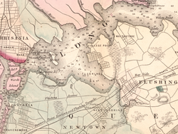 แนวชายฝั่งธรรมชาติราวปี ค.ศ. 1866
