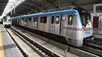 รถไฟฟ้าใต้ดินไฮเดอราบัด