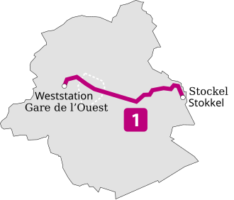 รถไฟใต้ดินบรัสเซลส์ สาย 1
