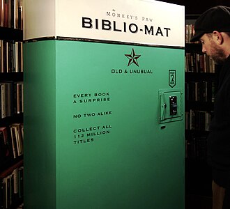 เครื่องจำหน่ายหนังสืออิเล็กทรอนิกส์ Biblio-Mat