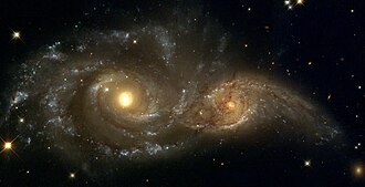 NGC 2207 และ IC 2163