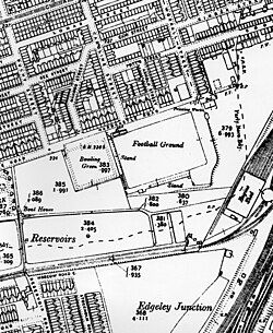 แผนที่เมืองเอดจ์ลีย์ ปี 1910