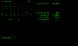 สตาร์เทร็ค (วิดีโอเกมปี 1971)