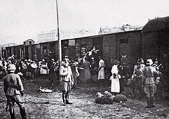 รถไฟเกี่ยวกับเหตุการณ์ฆ่าล้างเผ่าพันธุ์