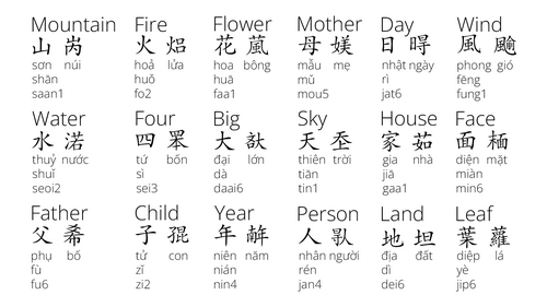 คำศัพท์ภาษาจีน-เวียดนาม