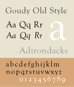 Goudy Old Style