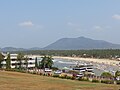 หาดมูรูเดชวาราพร้อมเรือและเจ็ตสกี