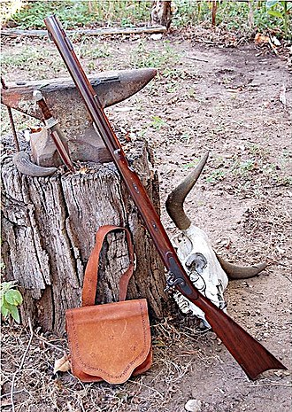 Hawken rifle