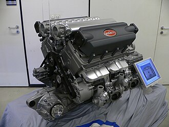 เครื่องยนต์ Bugatti W16