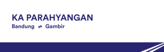 รถไฟ ( Parahyangan )