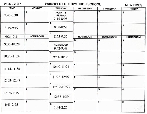ตารางเรียน