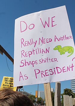 Reptilian conspiracy theory