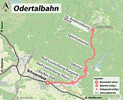 ทางรถไฟหุบเขาโอเดอร์