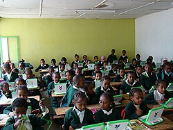 Educational technology in sub-Saharan Africa