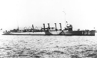 เรือรบยูเอสเอสเจคอบ โจนส์ (DD-130)