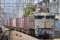 EF81 303 ในตัวถังสแตนเลสไม่ทาสี ในเดือนมีนาคม 2013