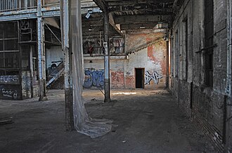 ภาพภายในโรงงานเครื่องจักรในปี 2009