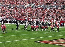 การแข่งขันระหว่าง Buccaneers กับ Saints