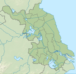 สุสานเซียวตั้งอยู่ในมณฑลเจียงซู