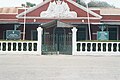 อาคารป้อมยามหลักที่ค่ายทหารซาวันนาห์ สร้างขึ้นราวปี ค.ศ. 1803