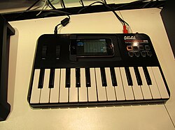 ตัวควบคุม MIDI สำหรับใช้กับสมาร์ทโฟน