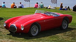 รถยนต์ OSCA MT4 Spider ปี 1955 โดย Morelli