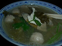 ซุปเครื่องในหมู