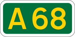 ถนน A68