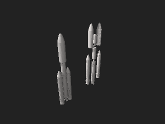 โมเดล 3 มิติแบบอินเทอร์แอคทีฟของ Titan IV