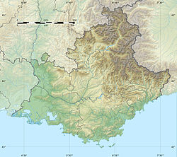 สนามกอล์ฟ Cannes Mougins ตั้งอยู่ในภูมิภาค Provence-Alpes-Côte d'Azur