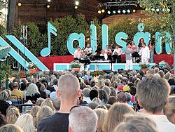 Allsång på Skansen
