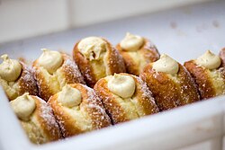 โดนัทวานิลลาจากร้านเบเกอรี่ Bread Ahead