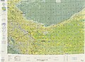 Historical map including the China-Kashmir (disputed between India and Pakistan) border area (DMA, 1980)
