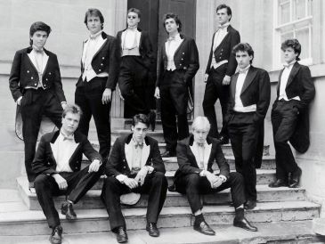 ภาพถ่ายจาก Bullingdon Club ปี 1987