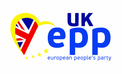 โลโก้ของพรรค 4 Freedoms Party (UK EPP)