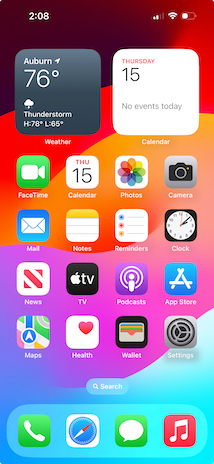 แอป iOS 17