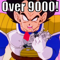 มันเกิน 9000 แล้ว!
