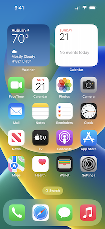 แอป iOS 16