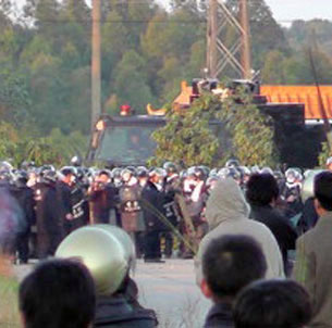 การประท้วงที่เมืองวูคาน