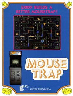 เกม Mouse Trap (วิดีโอเกมปี 1981)