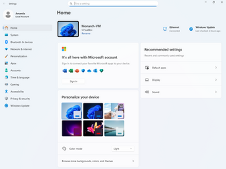 การตั้งค่า (Windows)