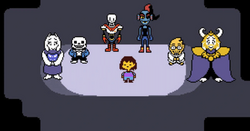 รายชื่อตัวละคร จากเกม UndertaleและDeltarune