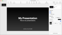Keynote (presentation software)