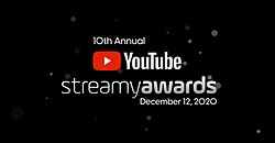 งานประกาศรางวัล Streamy Awards ครั้งที่ 10