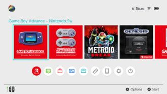 ซอฟต์แวร์ระบบ Nintendo Switch