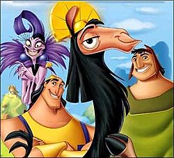รายชื่อ ตัวละครจาก ภาพยนตร์เรื่อง The Emperor's New Groove